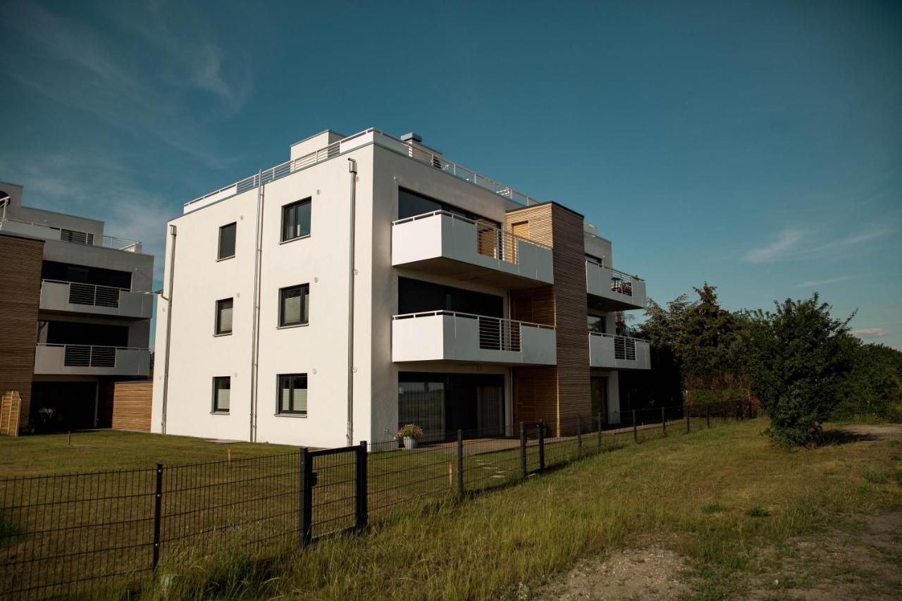 Moderne Ferienwohnung mit Seeblick&Terrasse 96qm Grossraeschen Exterior foto